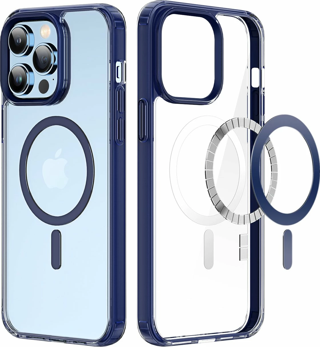 Mbështjellës Dux Ducis Clin2 për iPhone 14 Pro, MagSafe, kaltër