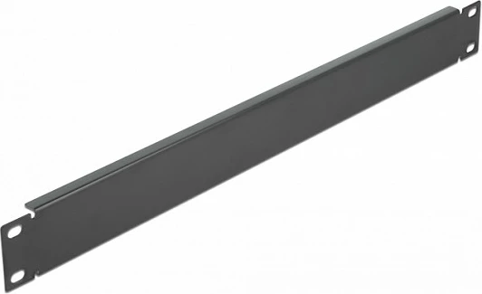 Panel mbulues rack 19" DeLOCK 66289, 1U, metal, i zi