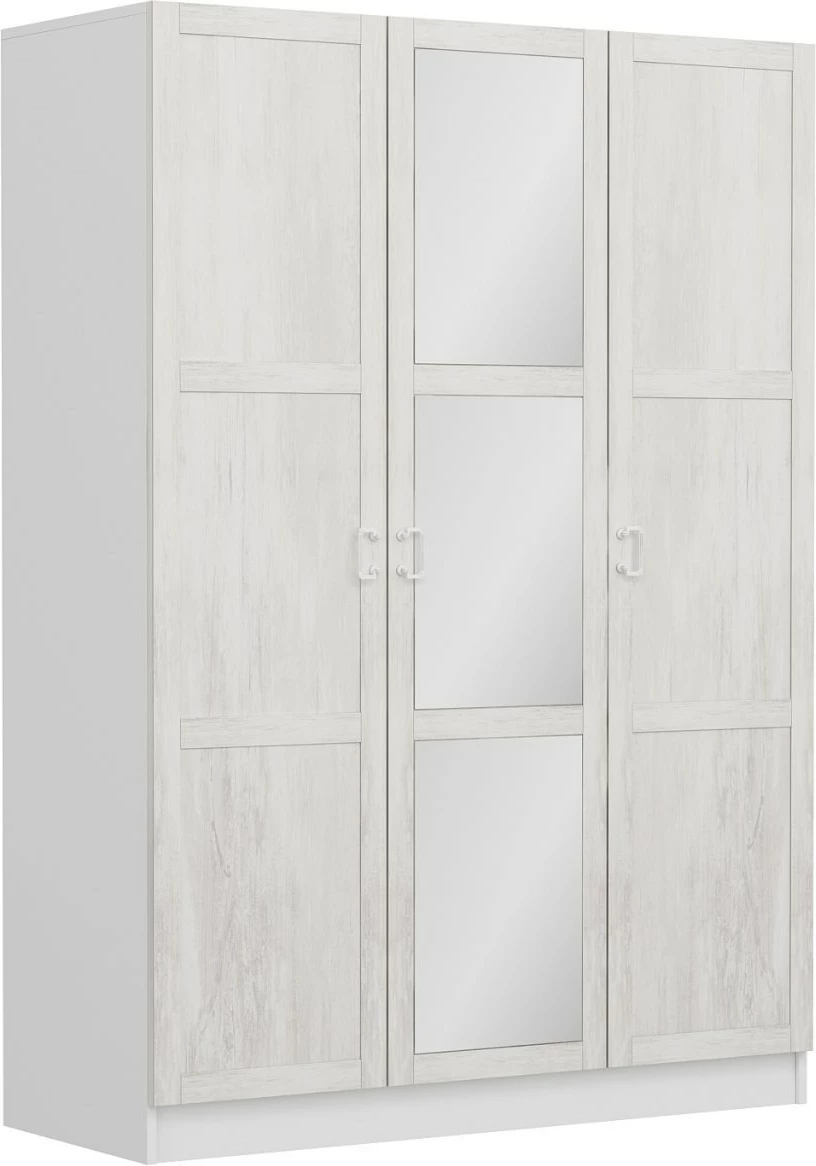 Dollap rrobash Skye Decor, ngjyrë e bardhë, Kale - 2256