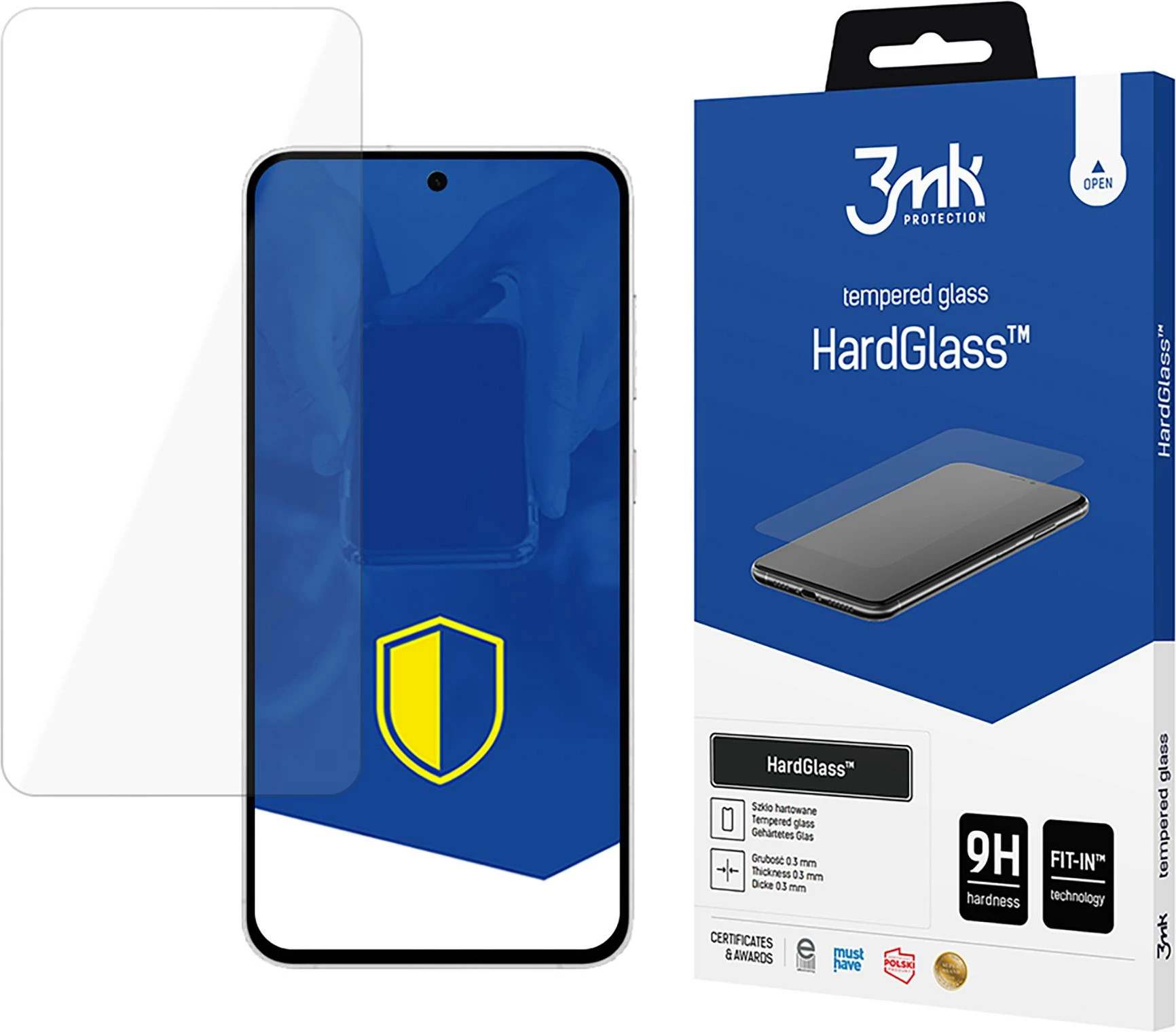 Xham i temperuar 3mk HardGlass për Samsung Galaxy S24 FE