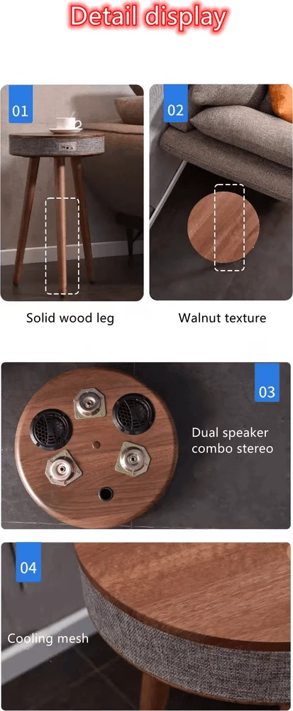 Tavolinë Ineligjente Tech Time Smart Side Table