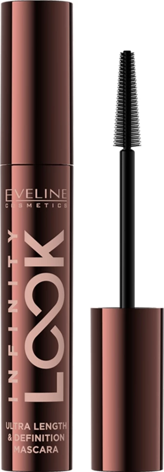 Maskarë për femra Eveline Cosmetics Infinity Look Lengthening-Defining e zezë 7ml