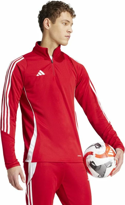 Duks për stërvitje futbolli për meshkuj adidas Tiro 24, i kuq [Madhësia: XXL]