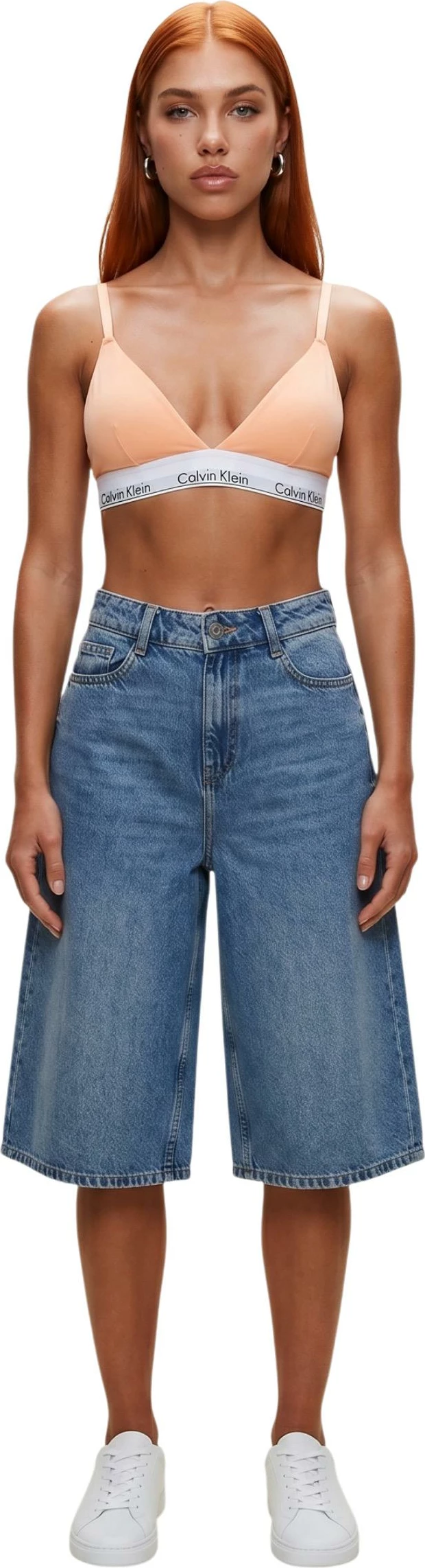 Sutjenë Calvin Klein Underwear LV00QF8498 për femra, Fishing [Madhësia: XS]