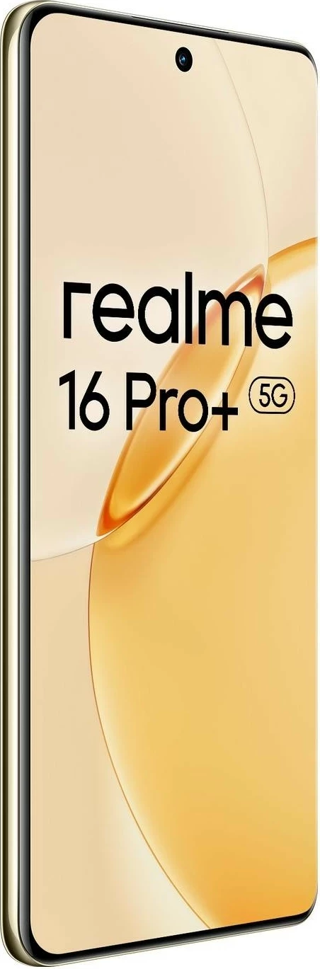 Celular Realme 16 Pro+ 5G, 8GB/256GB, gold