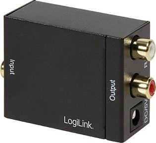Konvertues audio LogiLink, Digital në Analog SPDIF/COAX, dalje RCA R/L, DC 5V