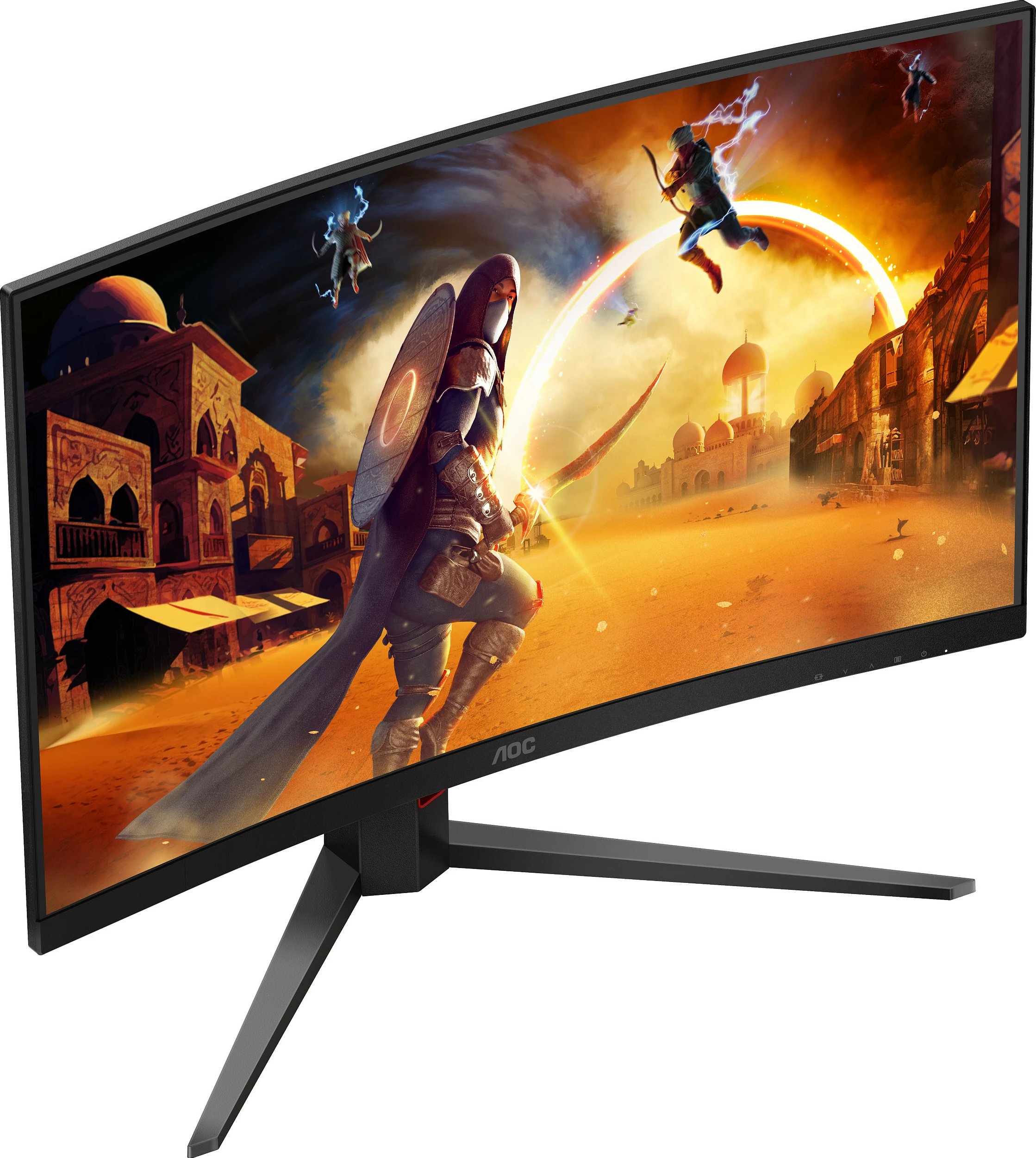 Monitor gaming AOC C32G4Z 32", Full HD, 260Hz, VA, i lakuar, HDR10