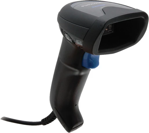 Skaner barkodesh Datalogic QD2590-BKK1S me Digimarc, Green Spot, IP52, kabllo USB, version evropian, e zezë