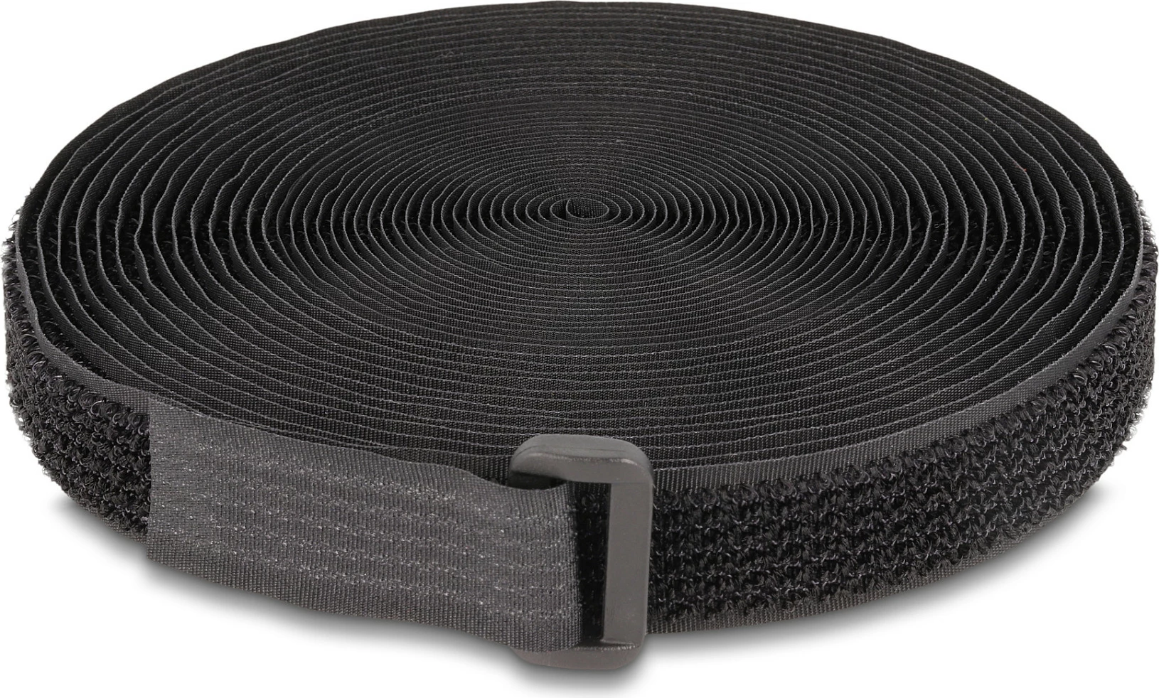 Shirit velkro DeLOCK 5 m x 20 mm, menaxhim kabllosh, i zi