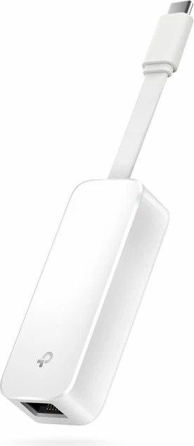 Adapter Ethernet TP-LINK UE300C Gigabit 1000 Mbps USB 3.0 USB Type-C në RJ45, bardhë