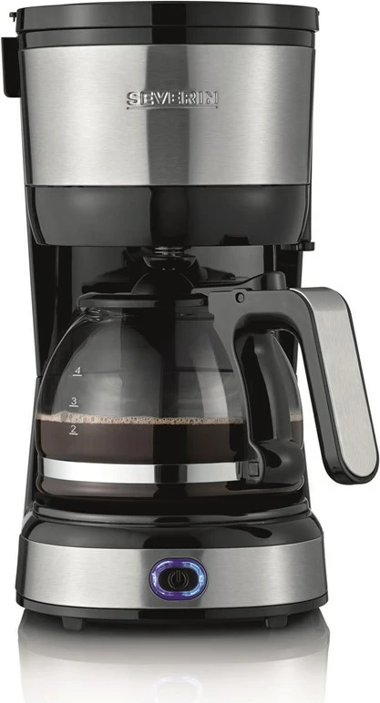 Makine kafeje Severin KA 4808, drip, 4 filxhanë, gjysmë automatike, e zezë