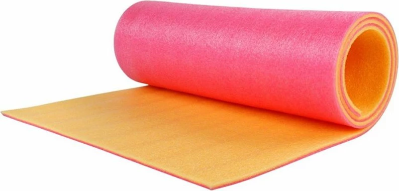 Tapet Turistik Royokamp PE 180x50x1.2 cm, për Meshkuj, Femra dhe Fëmijë, Ngjyrë Portokalli dhe Rozë