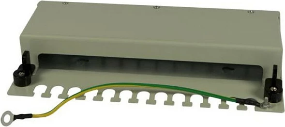 Panel patch rrjeti Synergy21 S216335, 12 porta, metal, gri