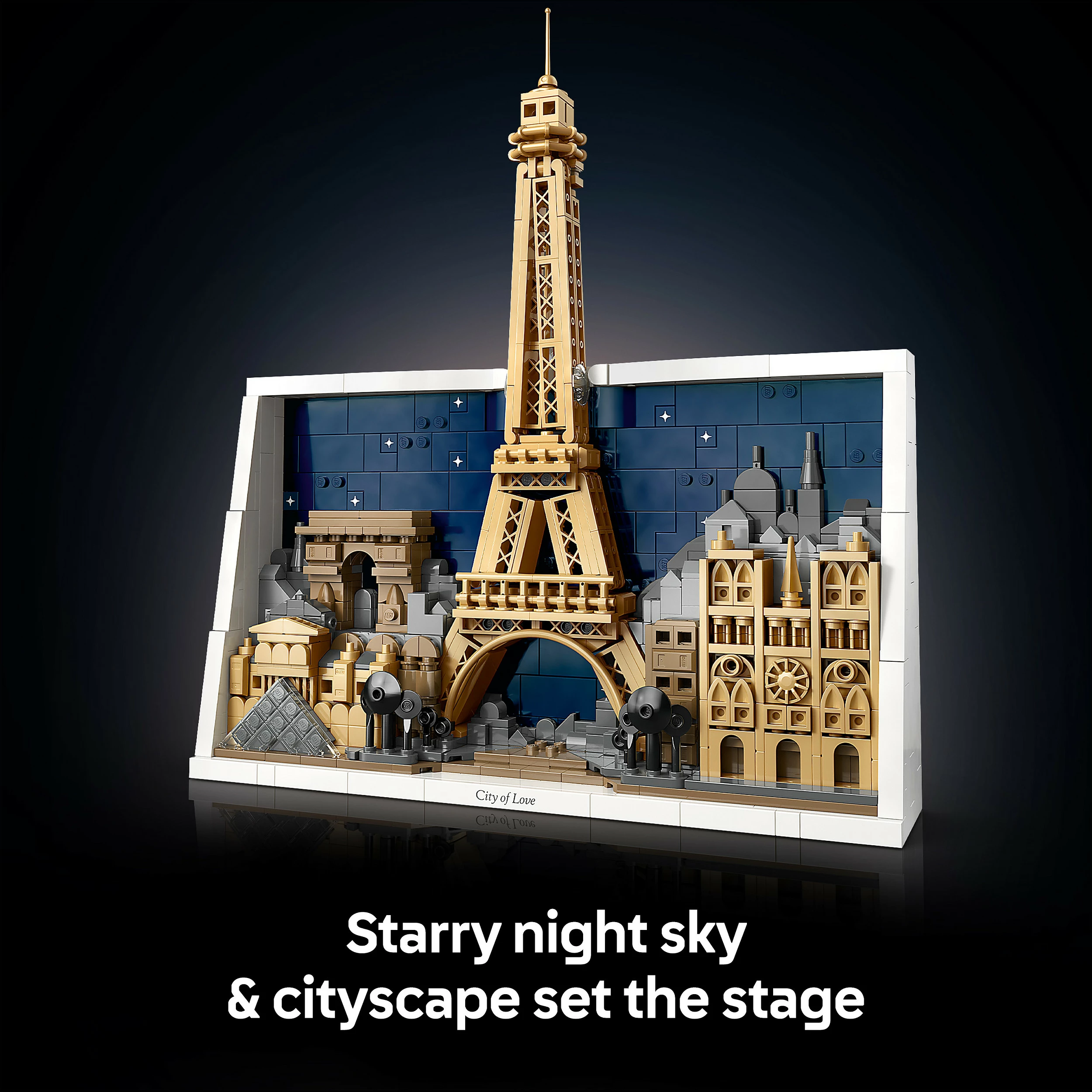 Set ndërtimi LEGO Architecture Paris City of Love 21064, 958 copa, multikolor