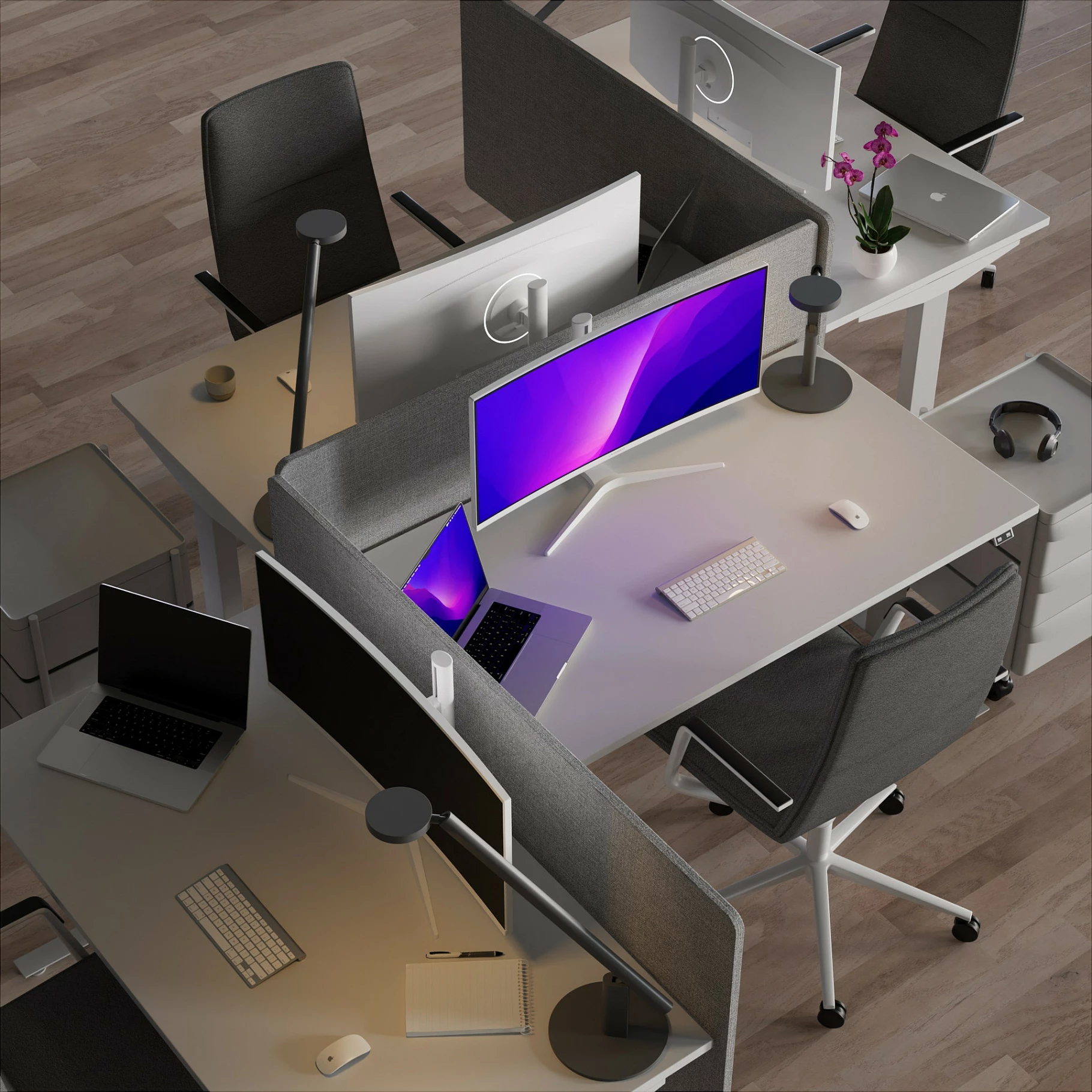 Monitor JAPANNEXT JN-IPS340UWQHD60C-C65W-HS-W, 34", UWQHD 3440x1440, IPS, 60Hz, USB-C 65W, i zi