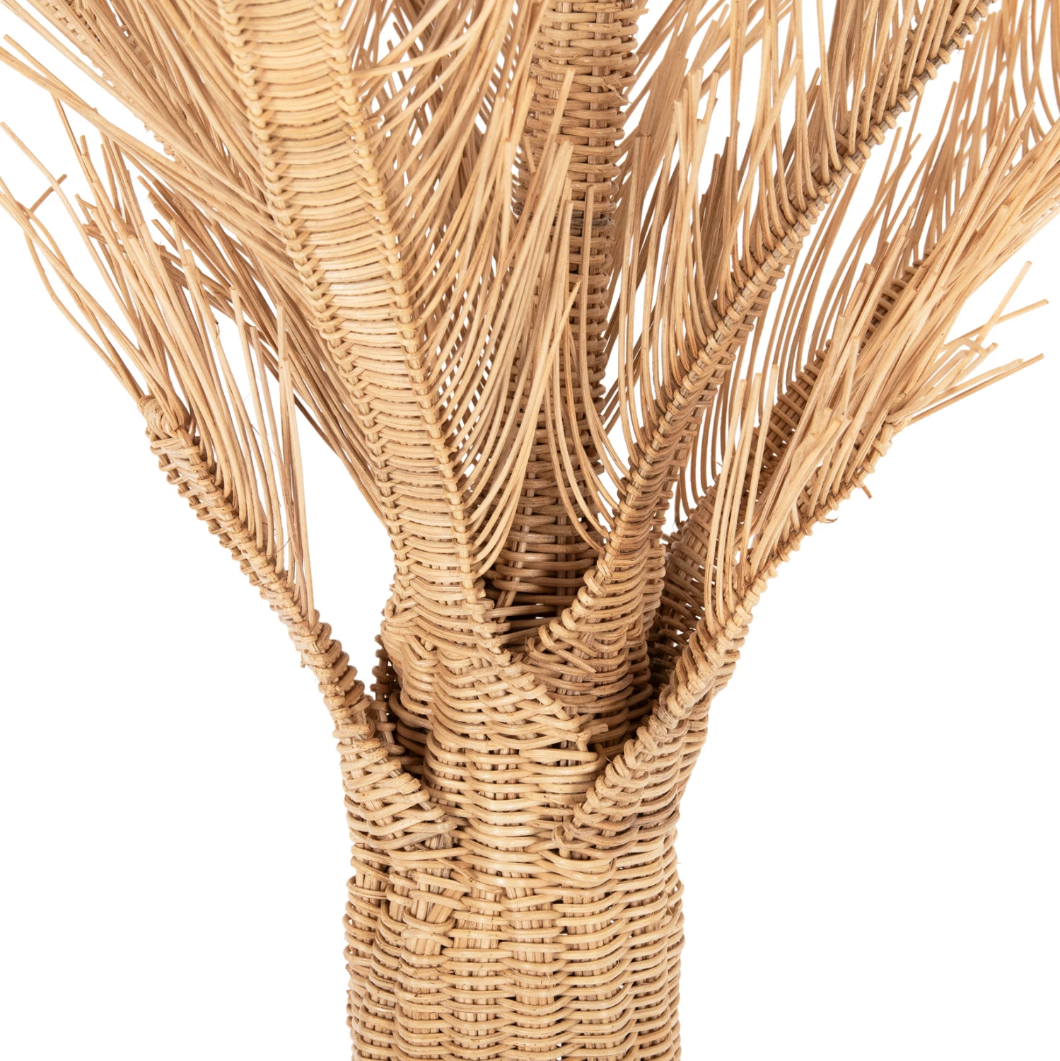 Pemë dekorative FH7871 rattan ngjyrë natyrale Φ110x180Hcm