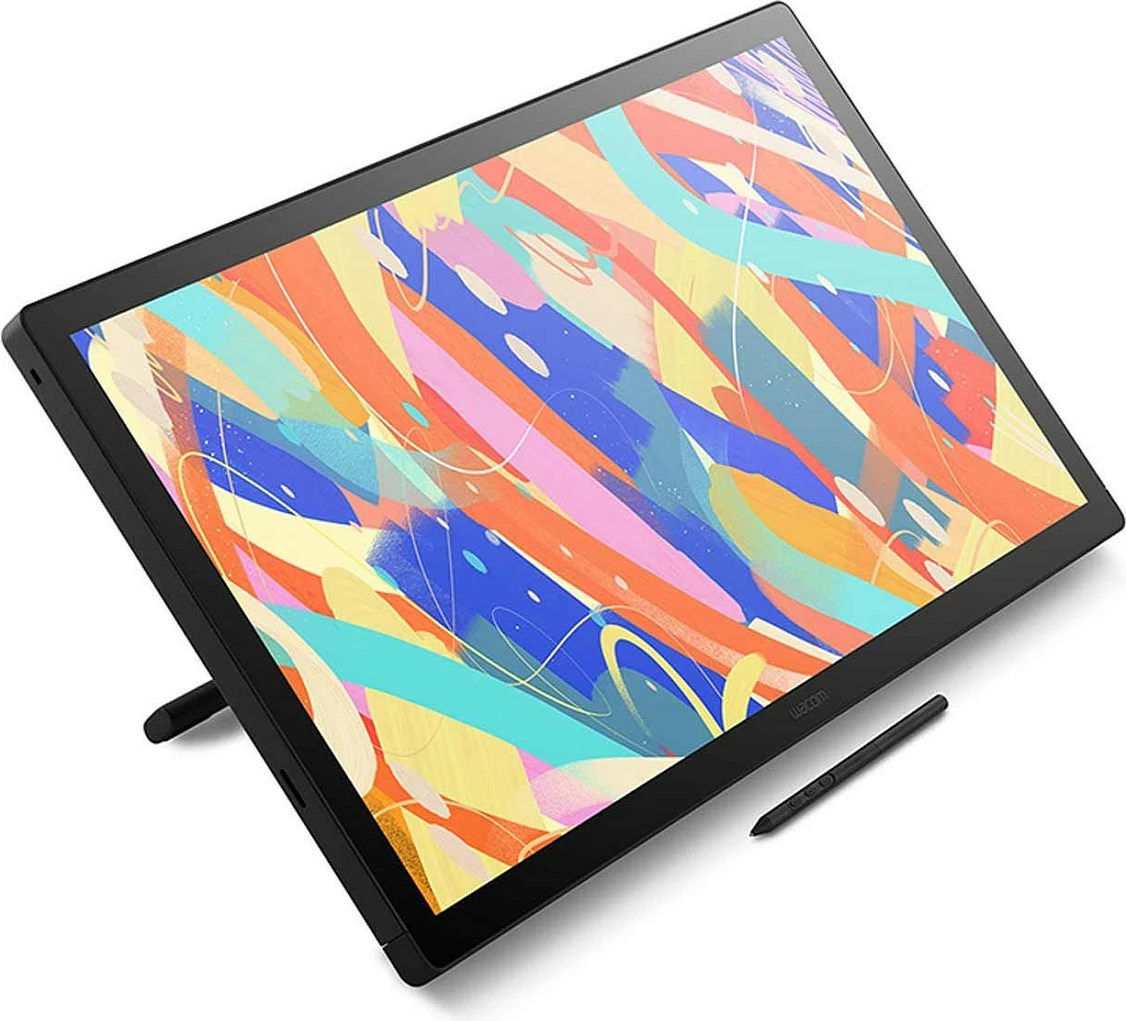 Tablet grafik me ekran Wacom Cintiq 24 Pen DTK246E, 24" QHD 2560x1440, IPS, 8192 nivele presioni, i zi