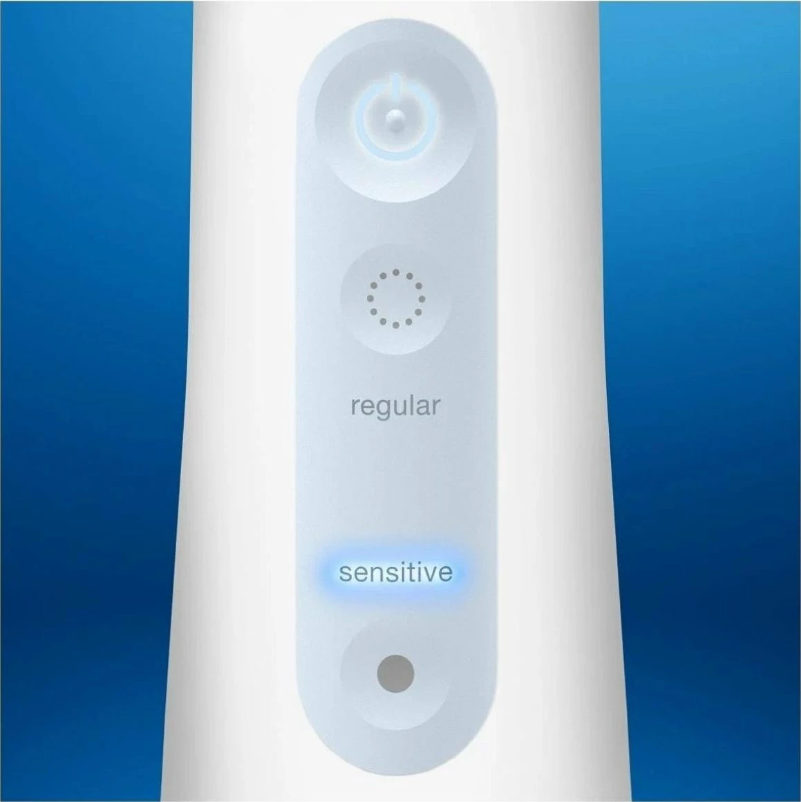 Irigator oral Oral-B AquaCare 4, me bateri, 2 nivele intensiteti, 2 grykë, i bardhë