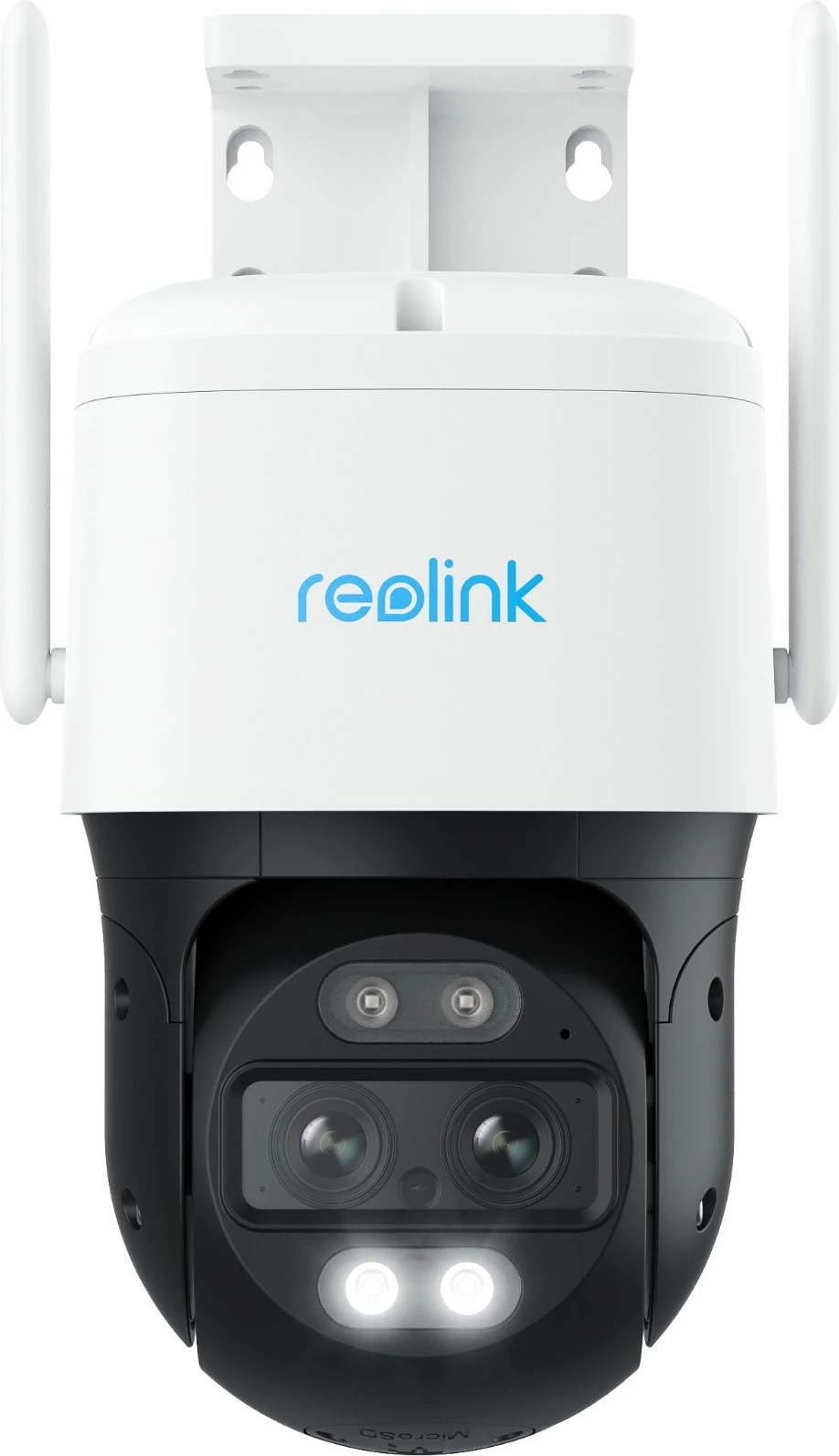 Kamerë sigurie Reolink TrackMix Series W760, 4K, Dual View, Auto-Zoom Tracking, Wi-Fi 2.4/5Ghz, e bardhë