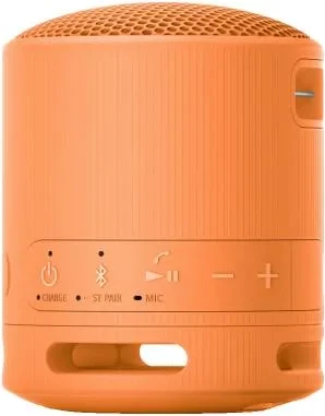Altoparlant portabël Bluetooth Sony SRS-XB100, 16 orë bateri, IP67, portokalli
