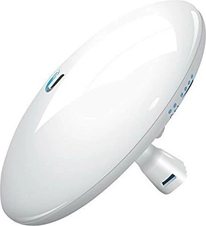 Bridge wireless Ubiquiti NanoBeam 5AC NBE-5AC-Gen2, 19dBi, 5GHz, i bardhë