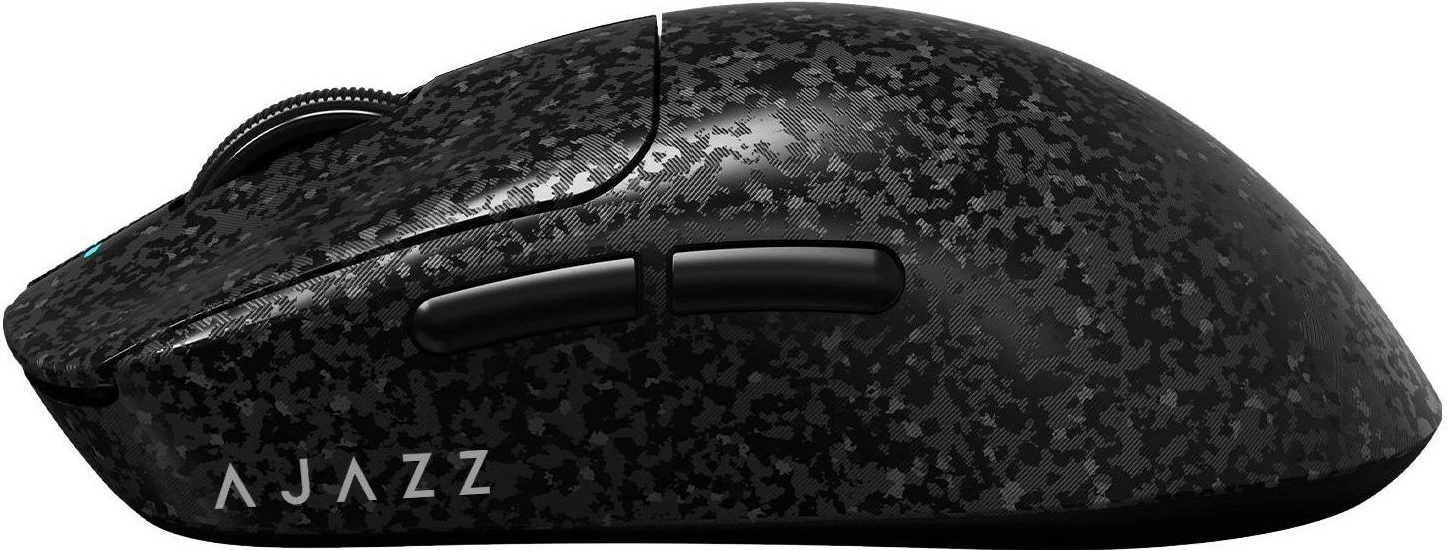 Maus pa kabllo Ajazz AJ199, 12000 DPI, 2.4GHz/Bluetooth, 60g, i zi karbon