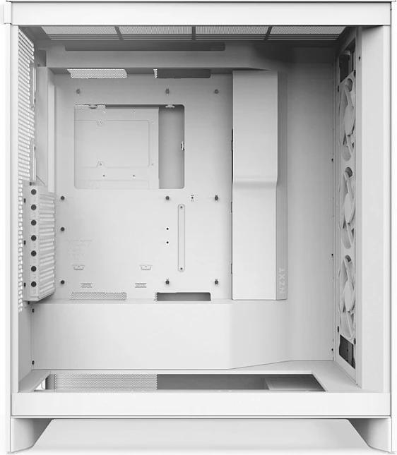 Kasë NZXT H7 Flow RGB, Midi Tower, ATX/EATX/micro ATX/Mini-ITX, xham i temperuar, e bardhë