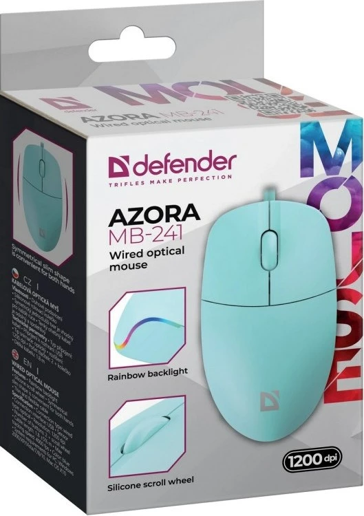 Maus Defender Azora MB-241 RF me kabllo, 1200dpi, Mint 4