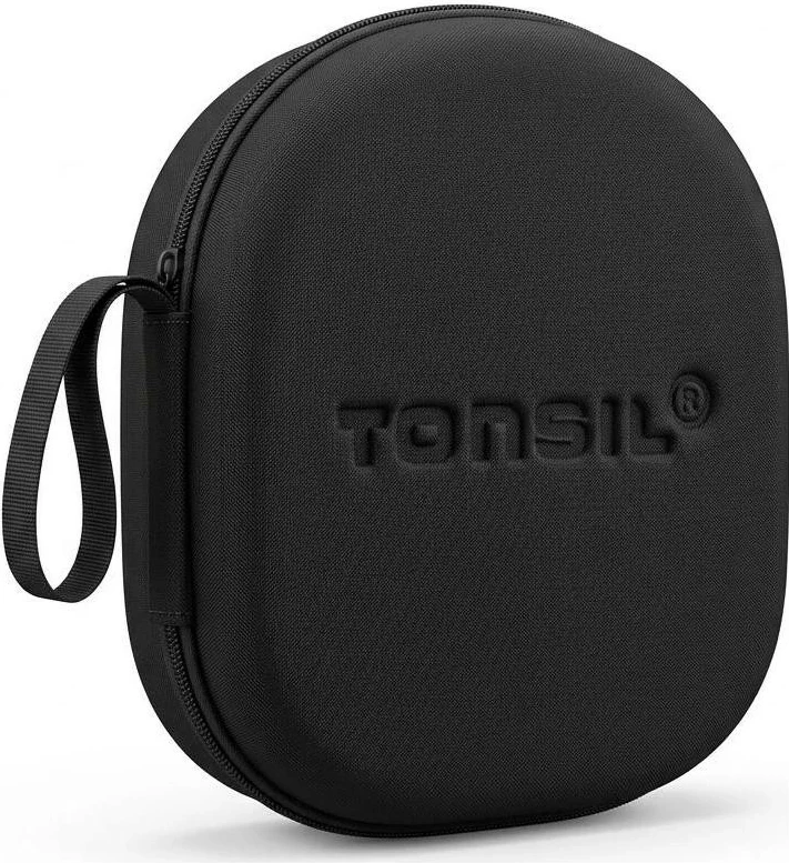 Kufje Tonsil R75BT, wireless, ANC, Bluetooth 6.0, me etui, të zeza