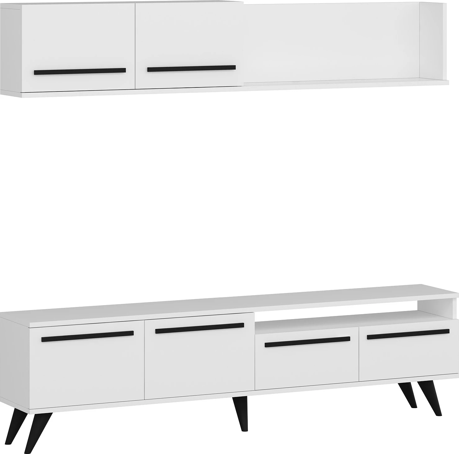 Njësi TV Hanah Home, Mono, e bardhë
