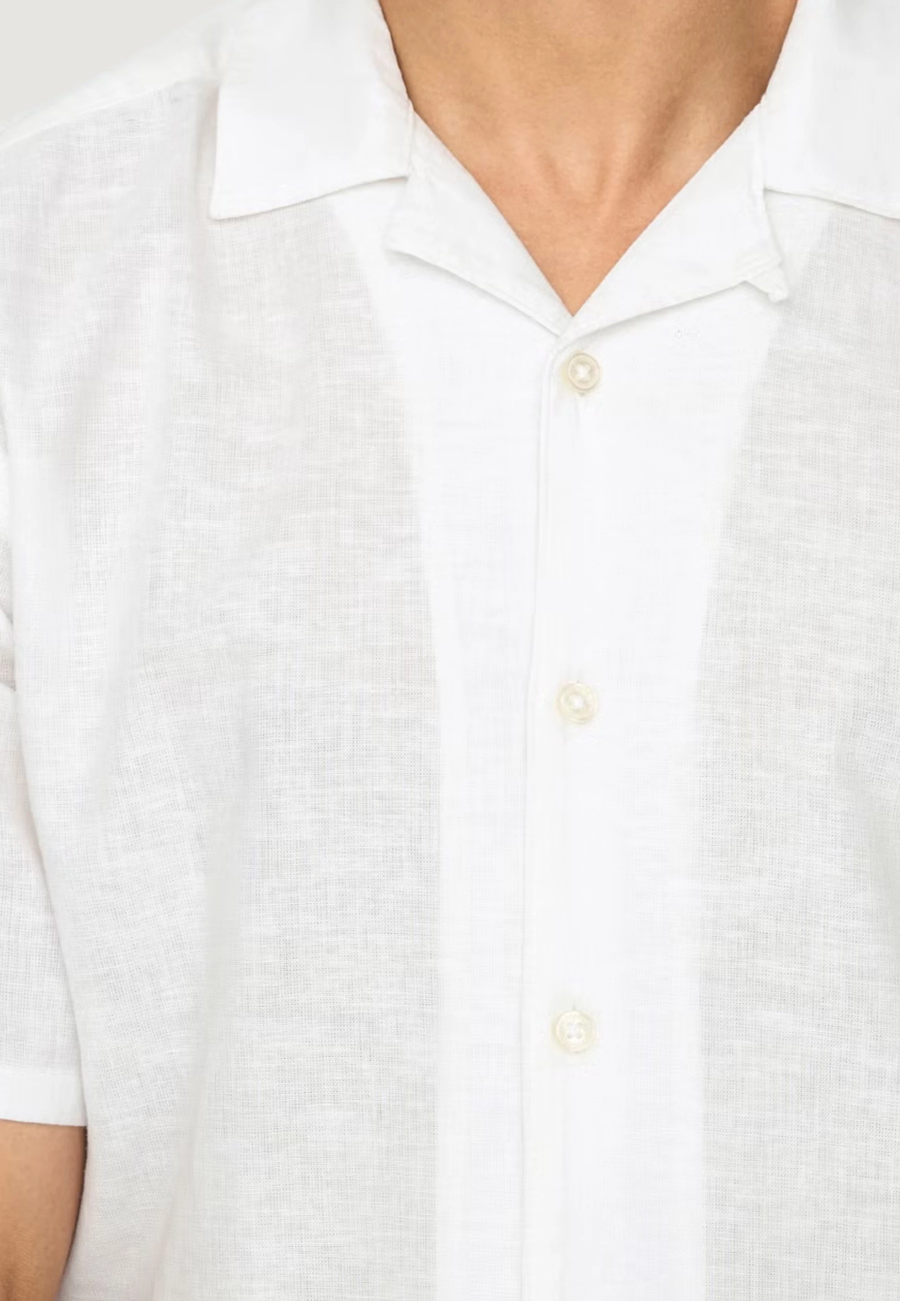 Këmishë me mëngë të shkurta Only & Sons ONSCAIDEN 22025116 për meshkuj, e bardhë [Madhësia: L]