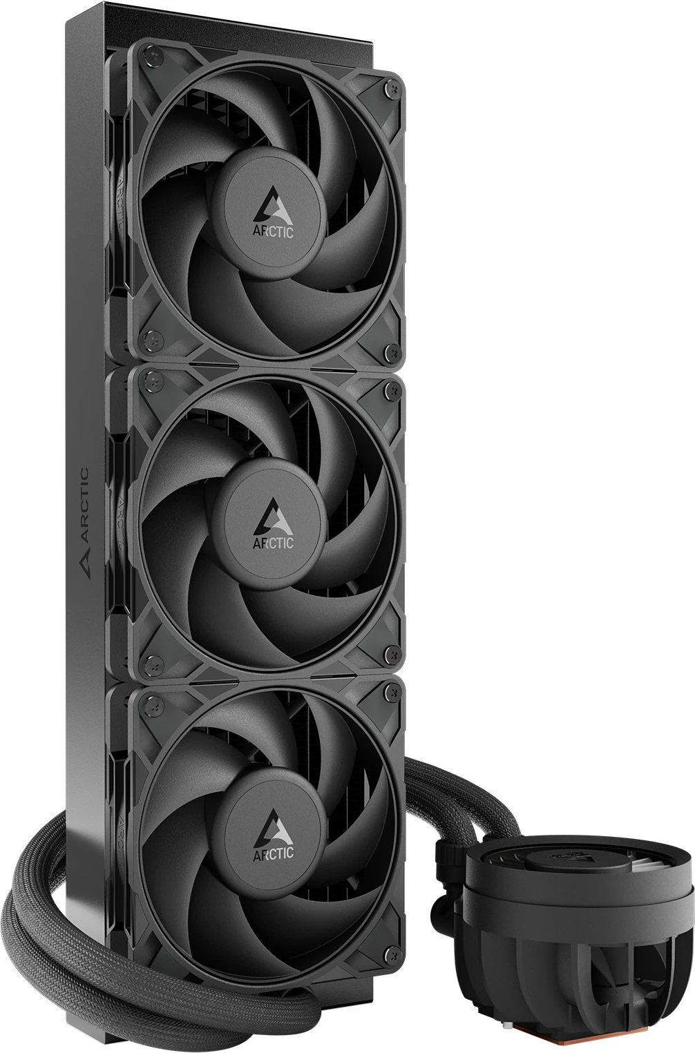 Sistem ftohjeje me ujë Arctic Liquid Freezer III Pro 360 ACFRE00180A, radiator 360 mm, 3x120 mm, i zi