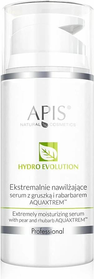 Serum hidratues për fytyrë APIS Hydro Evolution Extremely Hydrating me dardhë dhe rabarbar AQUAXTREM, 100ml, për femra