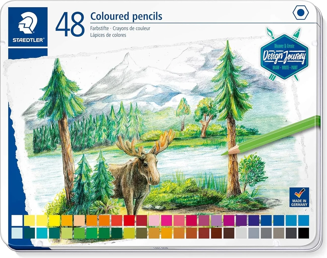 Lapsa me Ngjyra STAEDTLER – Set 48 Copë