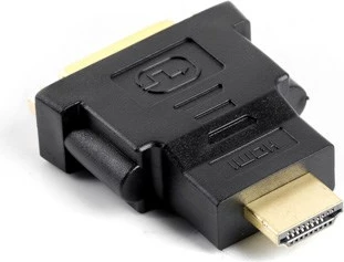 Ndërrues gjinie kabllo Lanberg AD-0014-BK HDMI DVI-D (F) Zi