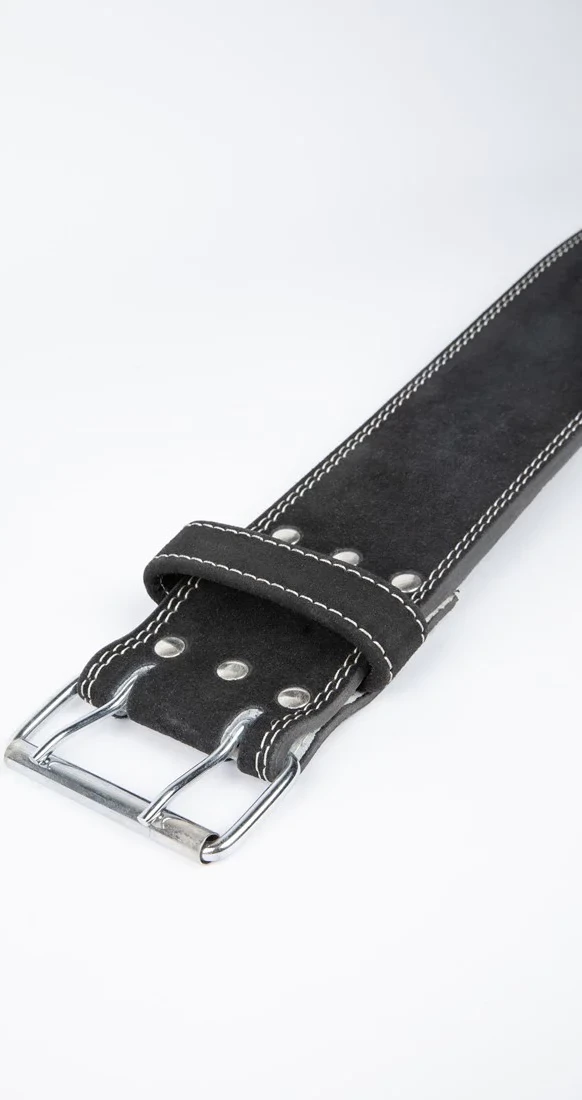 Gorilla Wear 4 Inch Leather Lifting Belt - Black [Madhësia: S/M] [Ngjyra: E zezë]