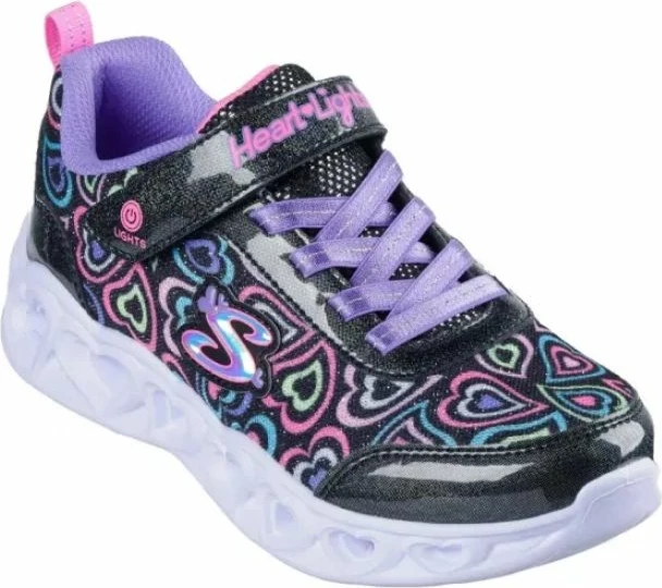 Atlete për fëmijë Skechers, të zeza/shumëngjyrëshe