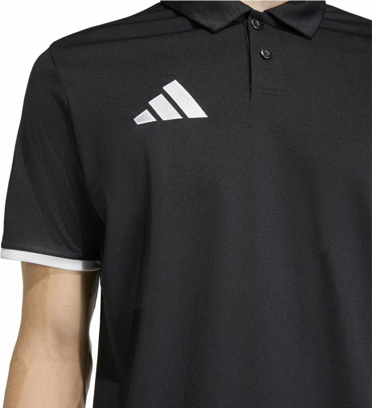 Polo për meshkuj adidas, e zezë