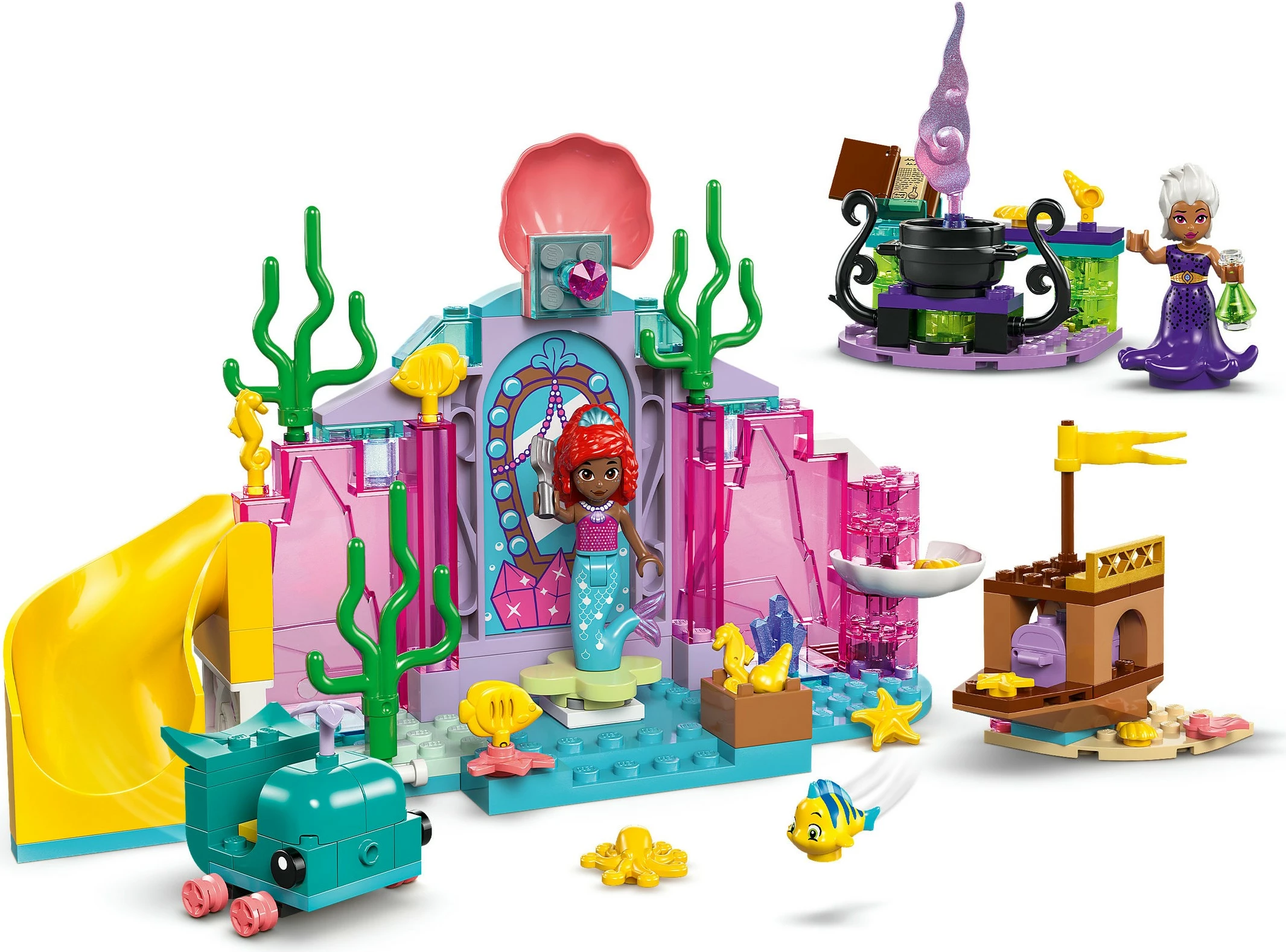 Set ndërtimi LEGO Disney 43254 Arielles Kristallhhle, shumëngjyrësh