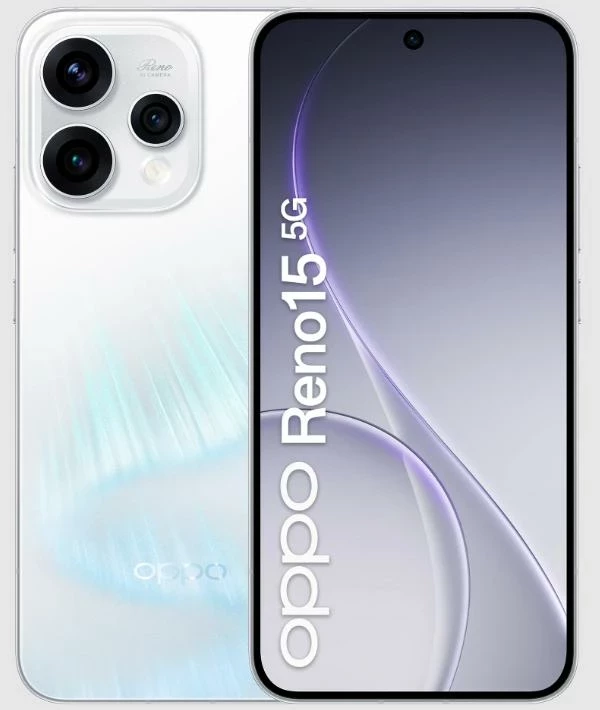 Celular OPPO Reno 15 8GB 512GB 5G Aurora White