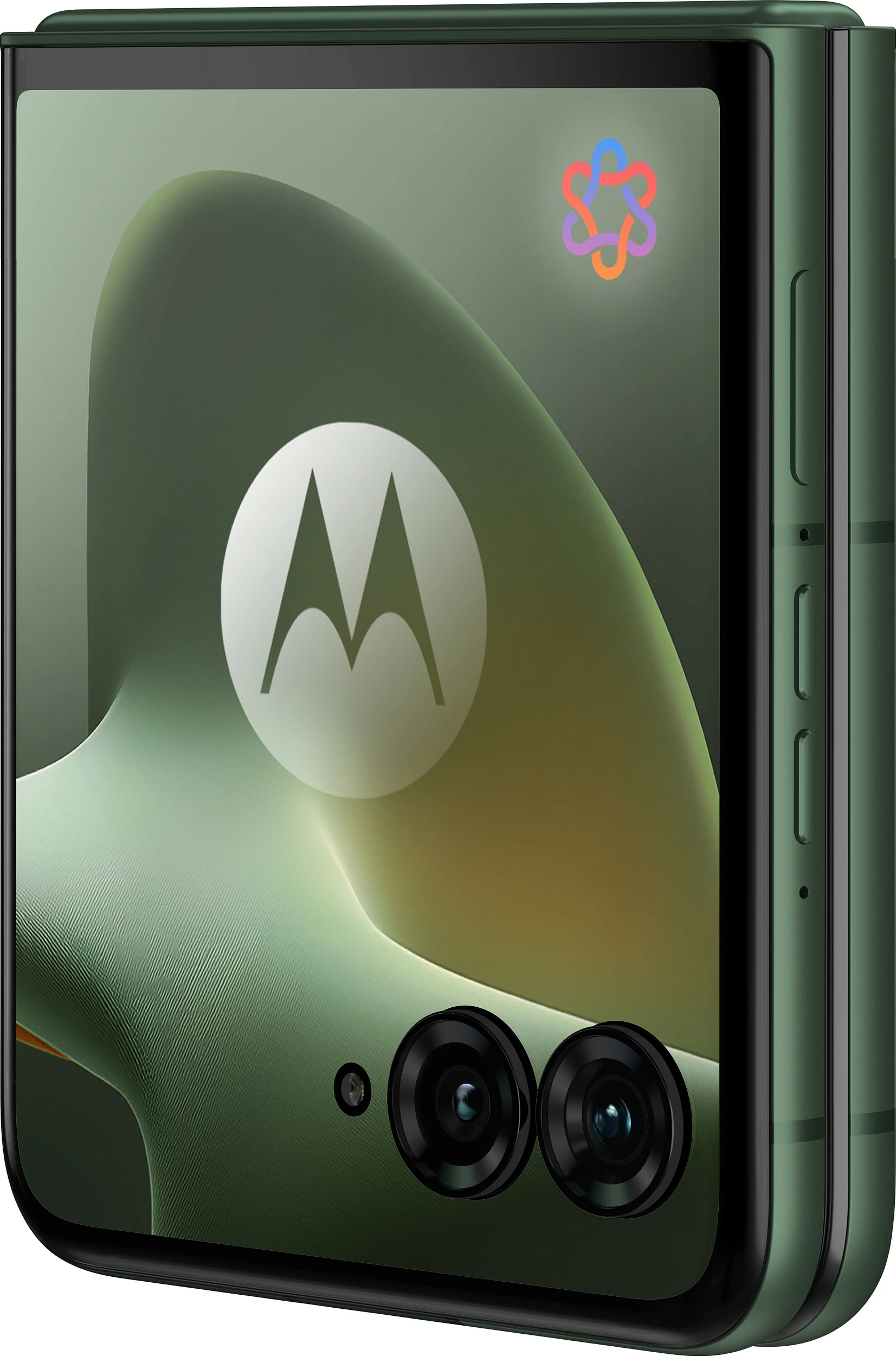 Celular Motorola razr 70 plus, 12GB RAM, 512GB, 6.9" palosës, 50MP, Dark Green
