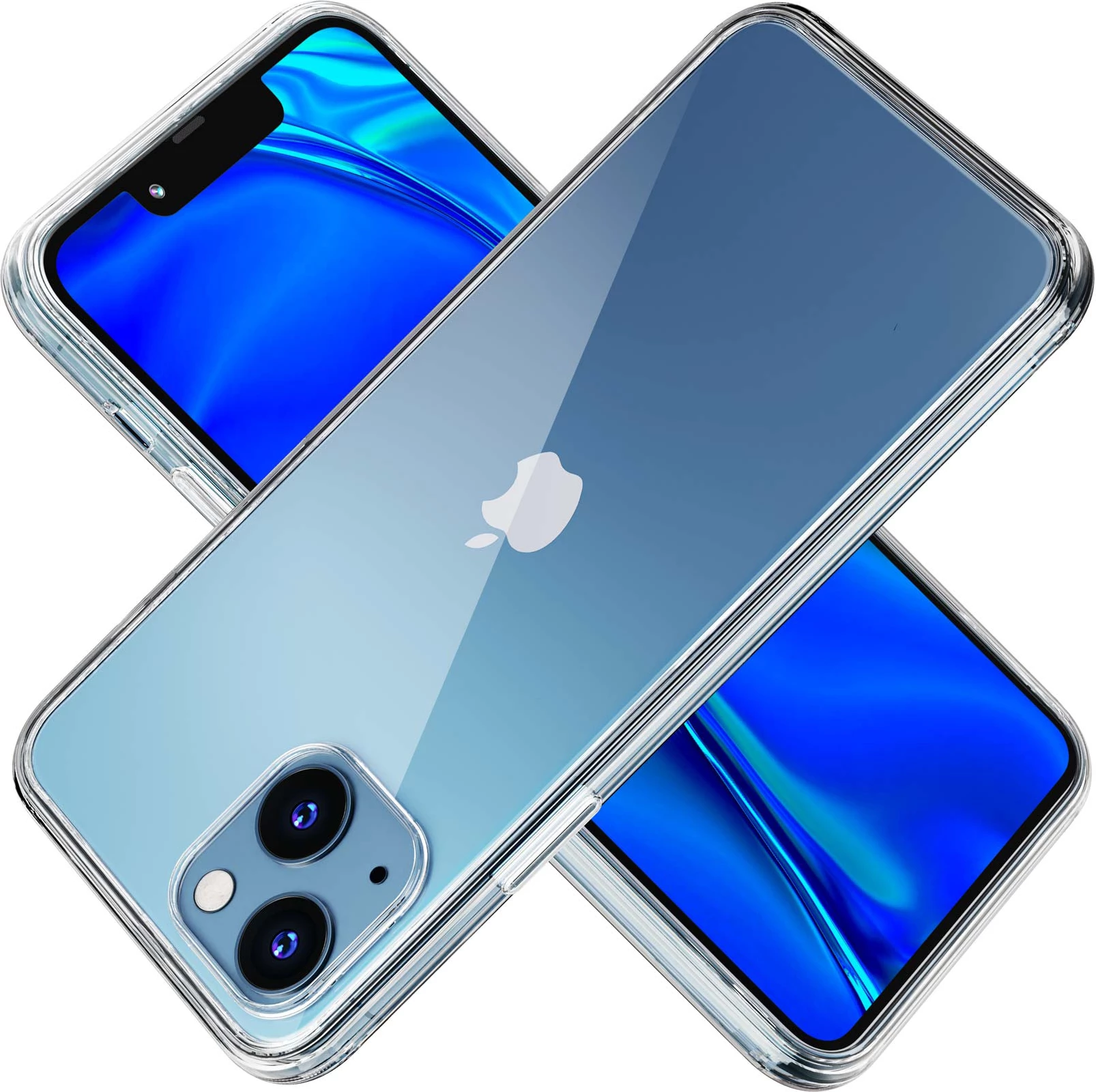 Mbështjellës silikon për iPhone 13 3mk Clear Case, Transparent