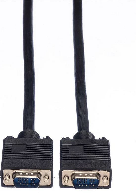 Kabllo VGA VALUE SVGA HD15, 20 m, M/M, e zezë