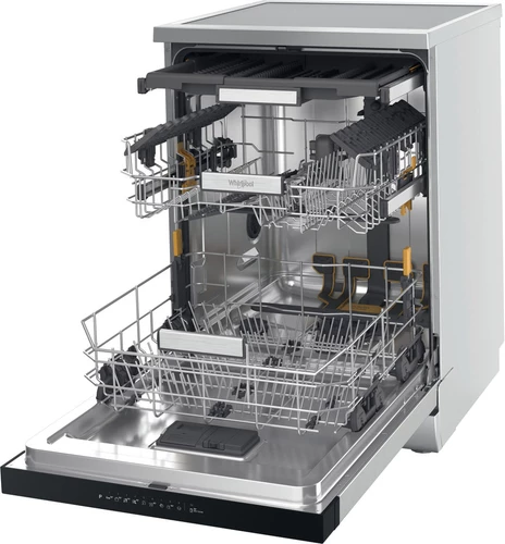 Lavastovilje Whirlpool MaxiSpace W7F HP43 X, 15 sete, 60 cm, inox