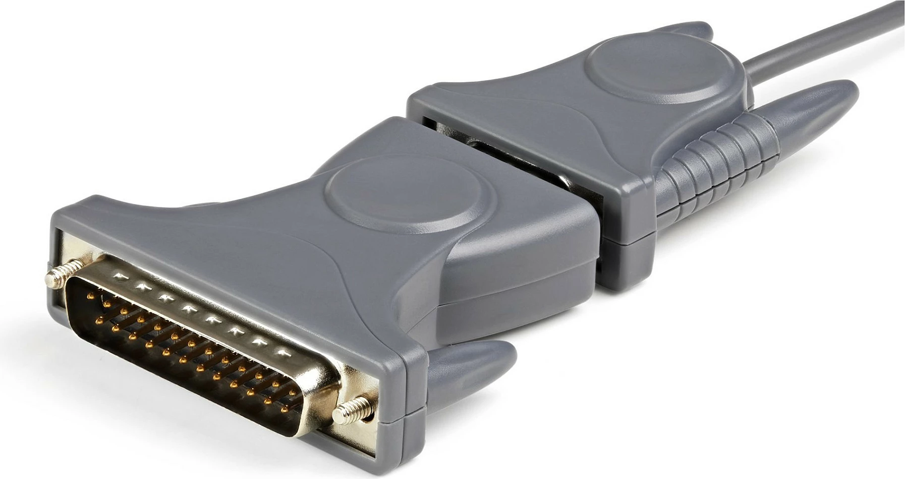 Adapter USB në Serial RS232 StarTech ICUSB232DB25, USB-A në DB9/DB25, 0.9m, Prolific, hiri