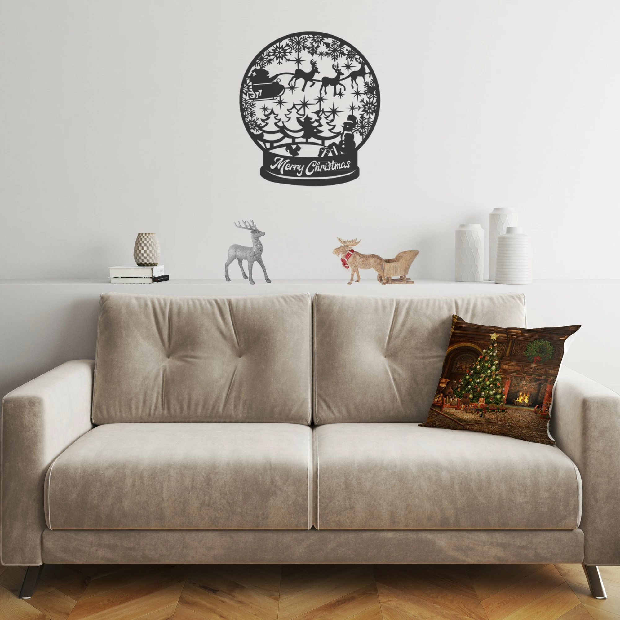 Jastëk dekorativ Aberto Design, A12941, shumëngjyrësh, 43x43cm