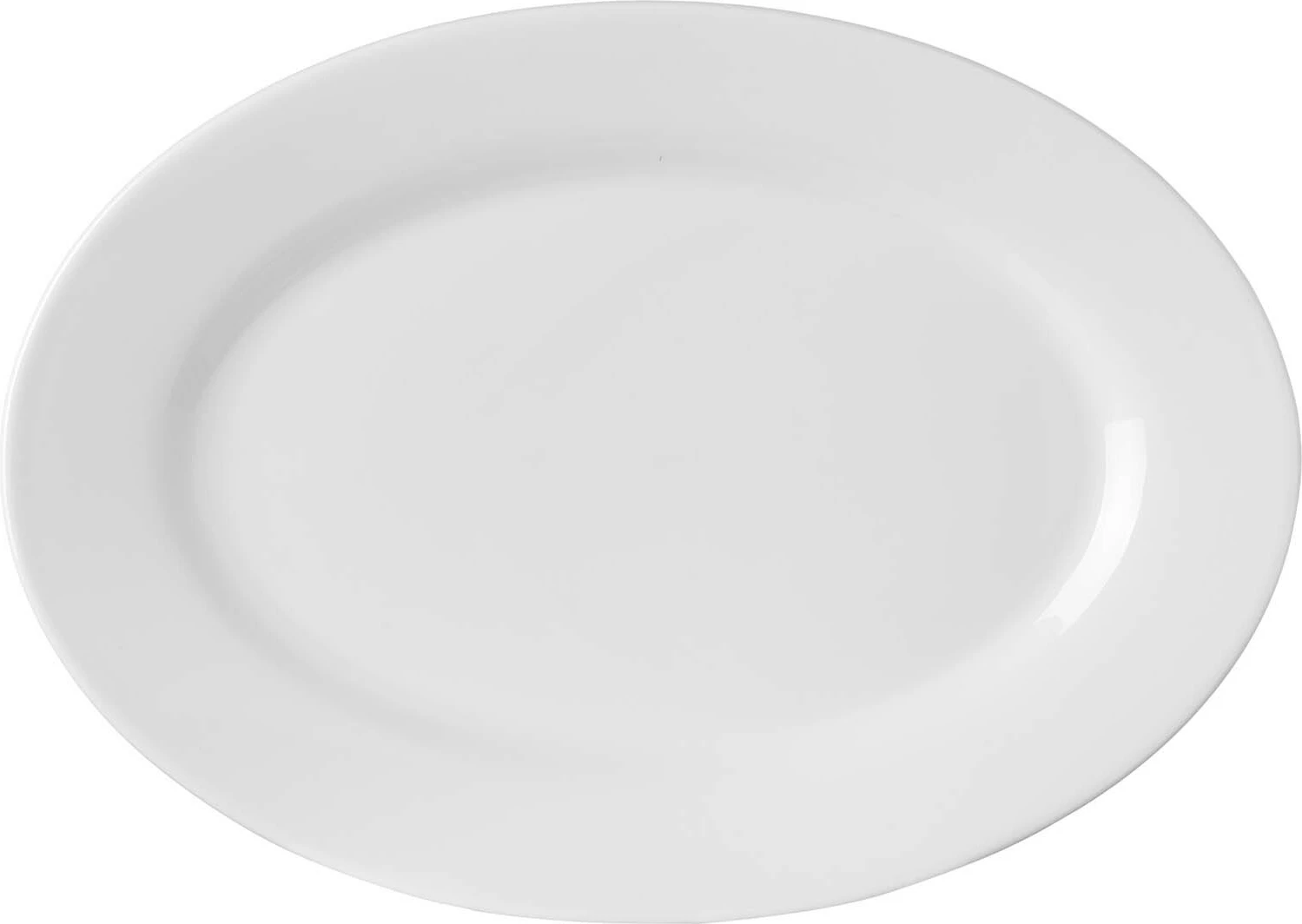 Pjatë servirjeje Fine Dine Pure Bianco 300x220 mm, e bardhë, set 6 copë