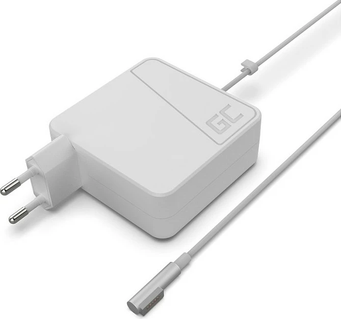 Karikues Green Cell për Apple MacBook 13 A1278, MagSafe, 60W, i bardhë
