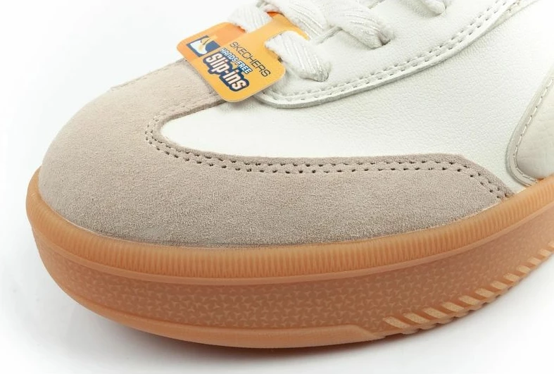 Atlete femra Skechers Lifted Luxe Slip-Ins, të bardha