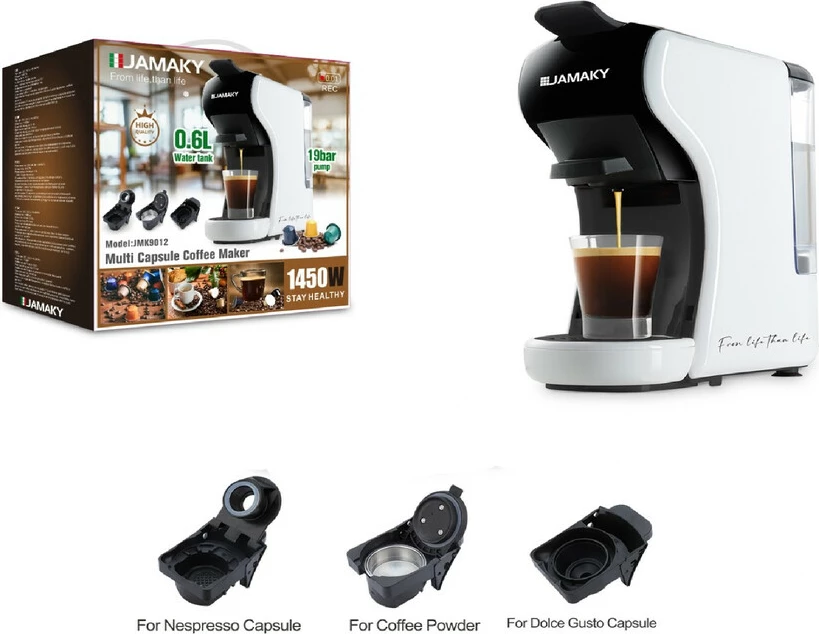Aparat Kafeje JAMAKY JMK9012 (Bardhë)